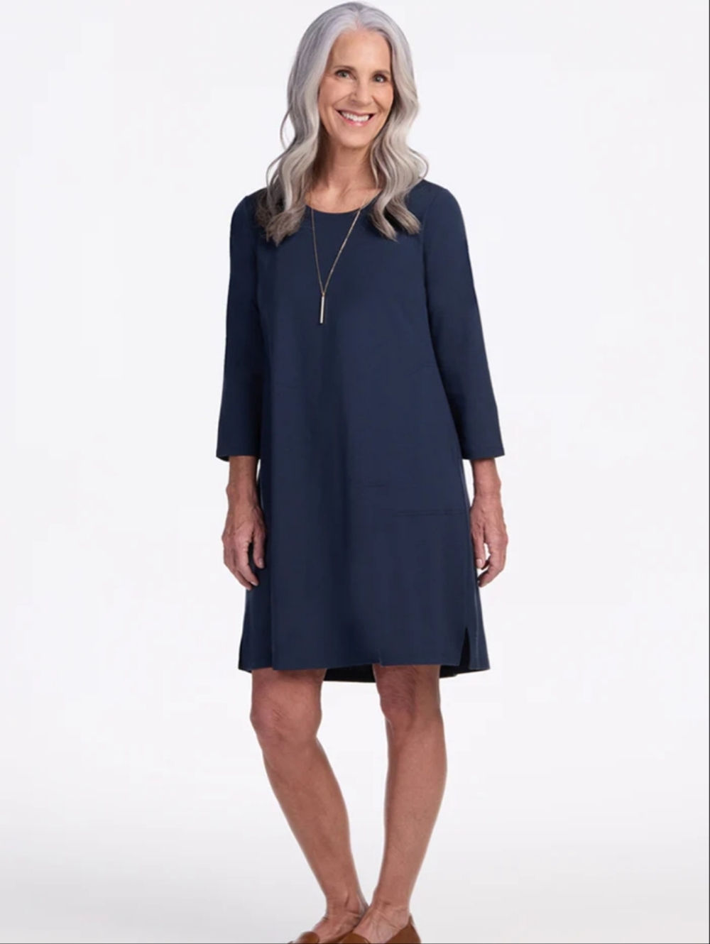 woolx Rissa Dress, New, Navy